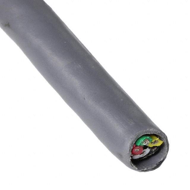 CABLE 5CON 20AWG SLATE SHLD 100'