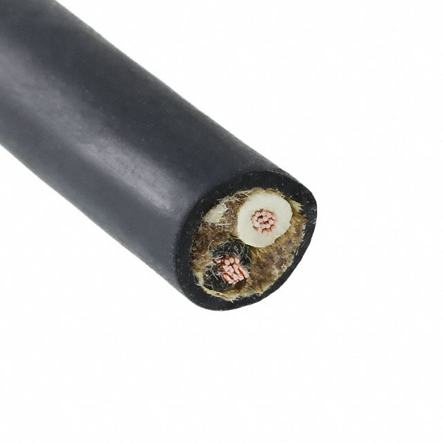 CABLE 2COND 18AWG BLACK 50'