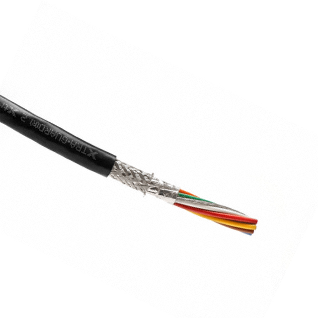 CABLE 6COND 22AWG ORG SHLD 1000'