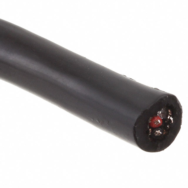 CABLE 4COND 24AWG/28AWG BLK 100'