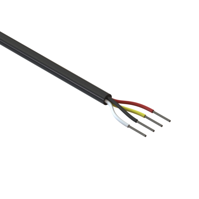 CABLE 4COND 20AWG BLACK 30M