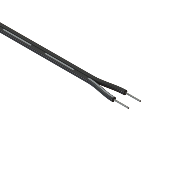 CABLE 2COND 26AWG BLACK 1M