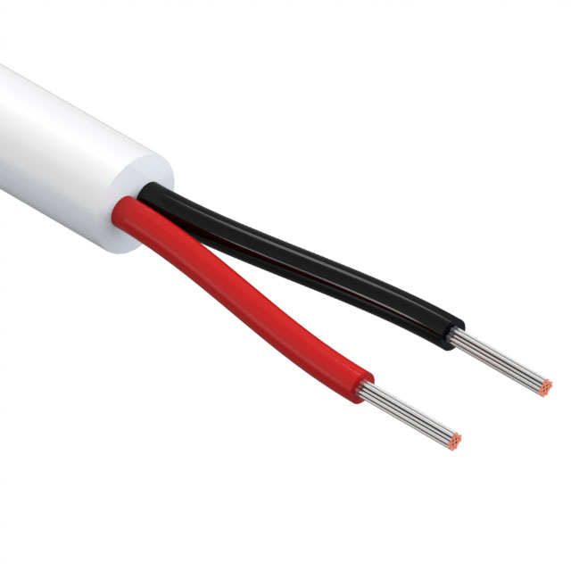 CABLE 2COND 20AWG WHITE 152M