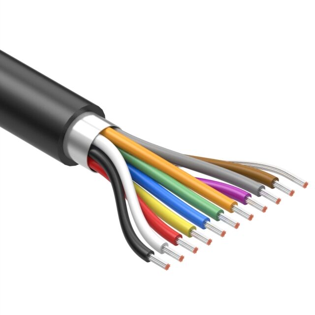 CBL 10COND 26AWG SHLD METER