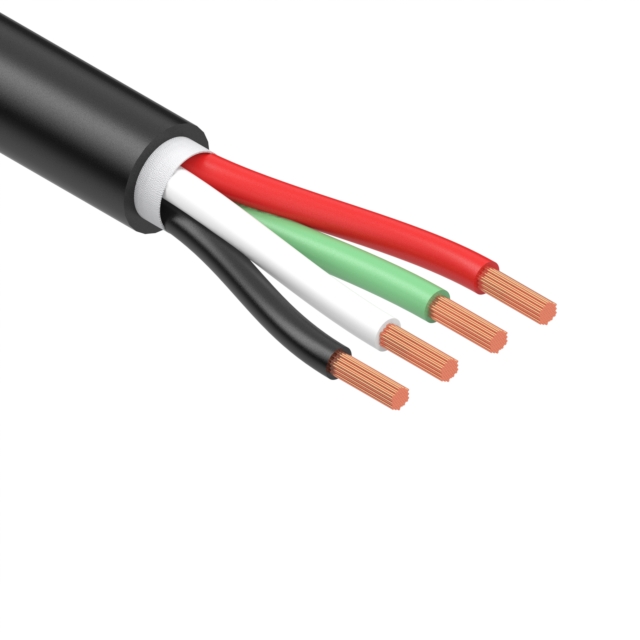 CABLE 4COND 16AWG BLACK