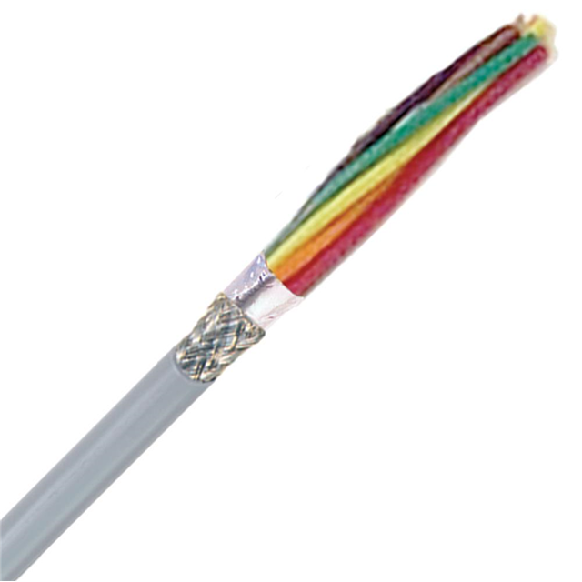 CABLE 2COND 18AWG GRAY SHLD 50'