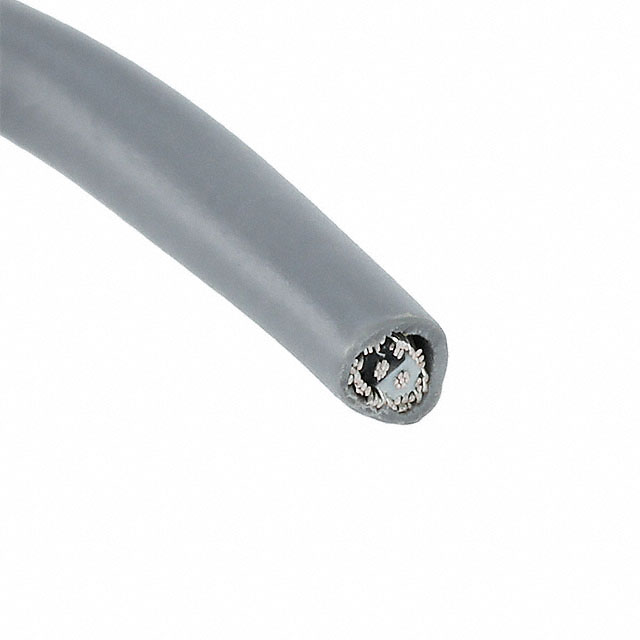 CABLE 2CON 18AWG SLATE SHLD 100'