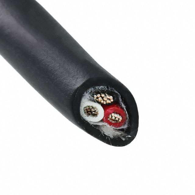 CABLE 3COND 16AWG BLACK 1000'