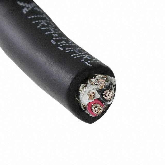 CABLE 3COND 20AWG BLK SHLD 1000'
