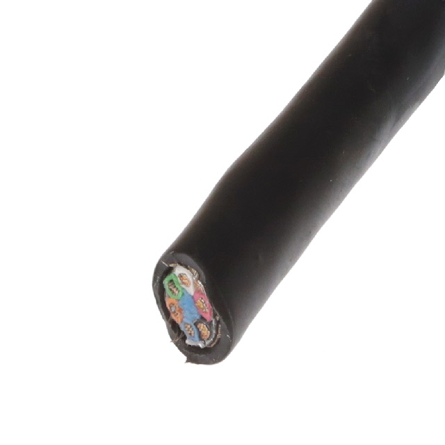 CABLE 6COND 18AWG BLK SHLD 1000'