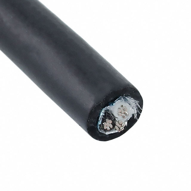 CABLE 2COND 20AWG BLACK SHLD