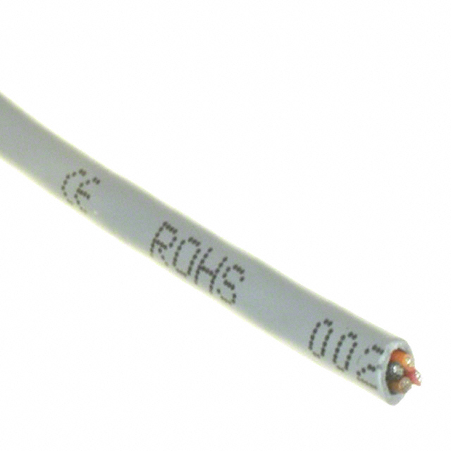 CABLE 4COND 24AWG SLATE 100'