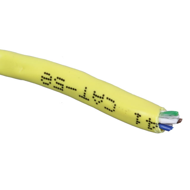 CABLE CAT5E 8COND 24AWG YL 1000'