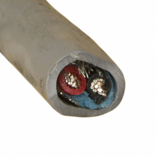 CABLE 2CON 16AWG SLATE SHLD 500'