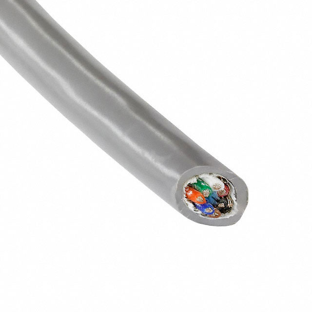 CABLE 7CON 24AWG SLATE SHLD