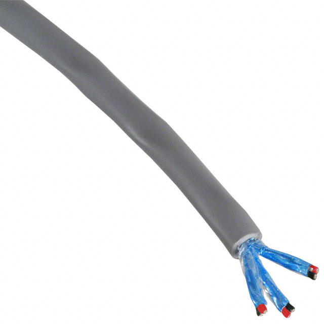 MULTI-PAIR 6CON 22AWG SLATE 500'