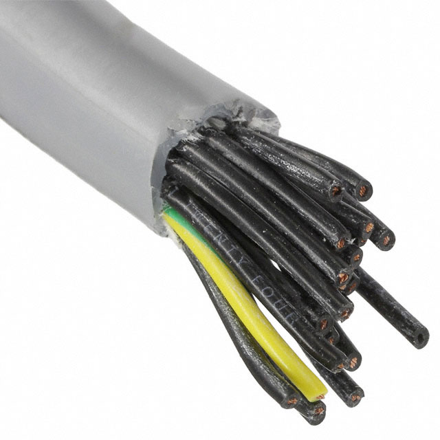 CABLE 25COND 20AWG SLATE 100'