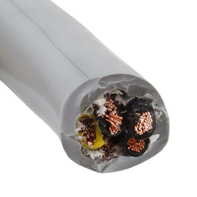 CABLE 5COND 14AWG SLATE 1000'
