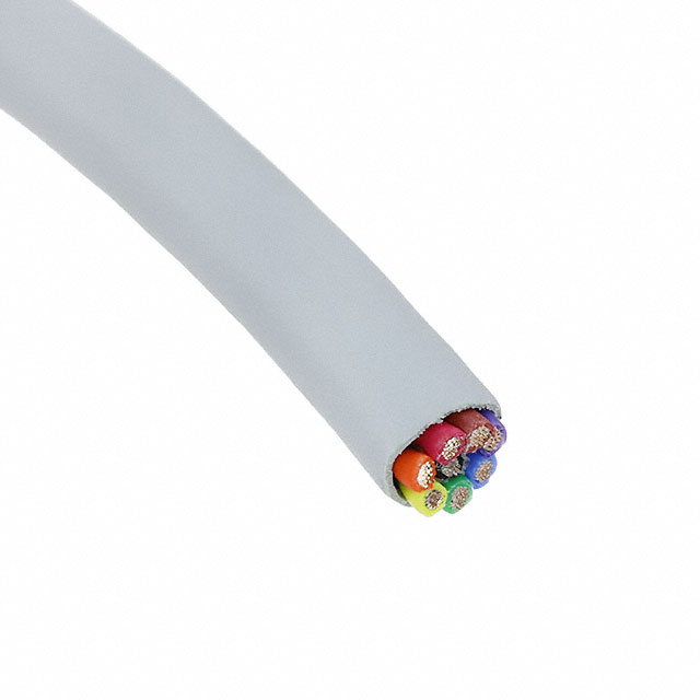 CABLE 8COND 24AWG SLATE 1000'