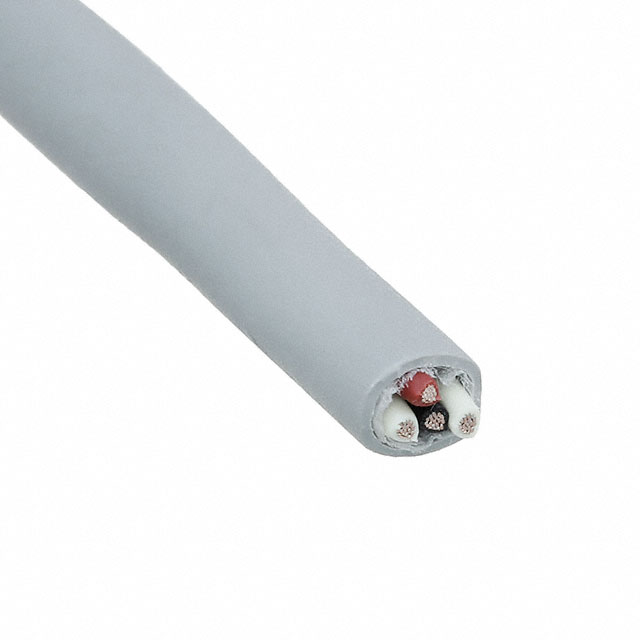 MULTI-PAIR 4COND 28AWG SLATE 1'