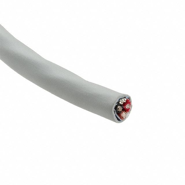 CABLE 3CON 26AWG SLATE SHLD 100'