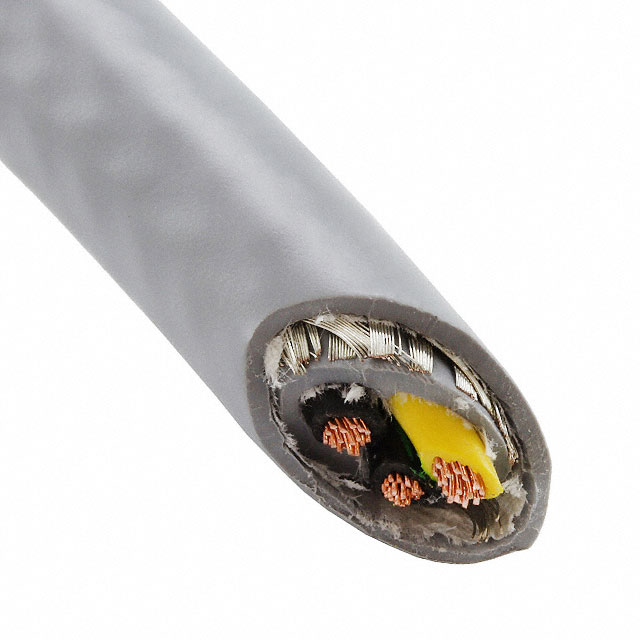 CABLE 3CON 14AWG SLATE SHLD