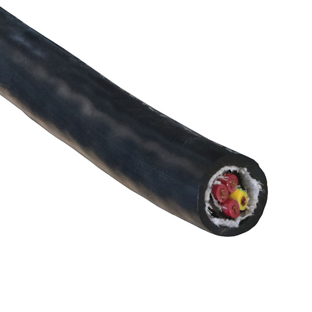 CABLE 4COND 20AWG BLK SHLD 100'