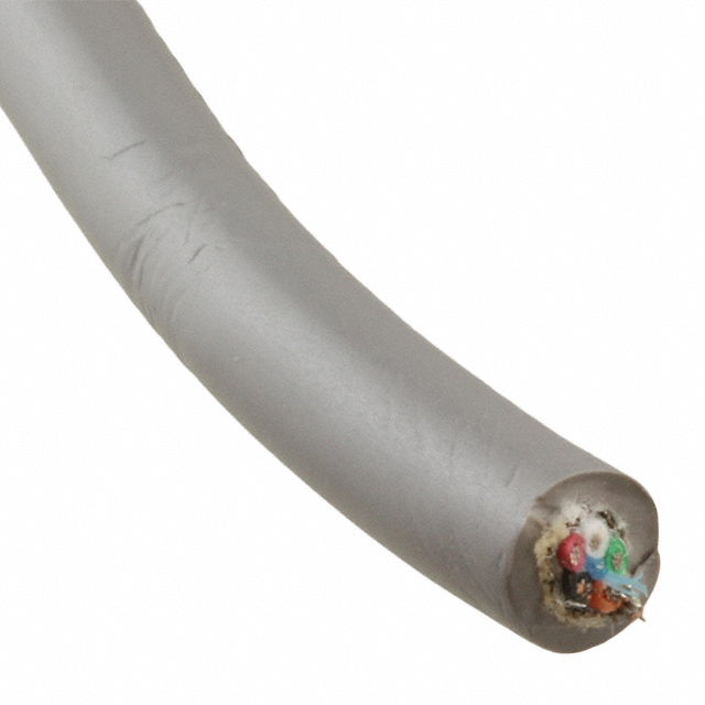 CABLE 5CON 26AWG SLATE SHLD 100'
