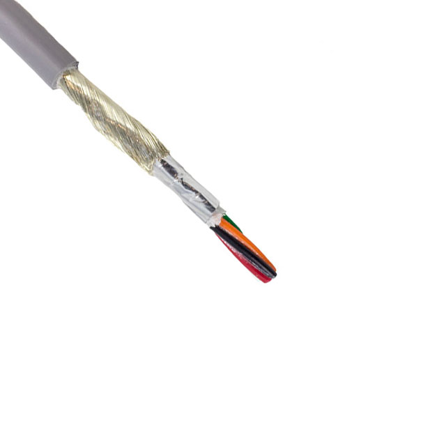 MULTI-PAIR 6COND 20AWG SLATE 10'