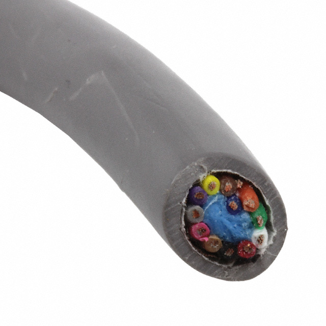 CABLE 12COND 26AWG SLATE 100'