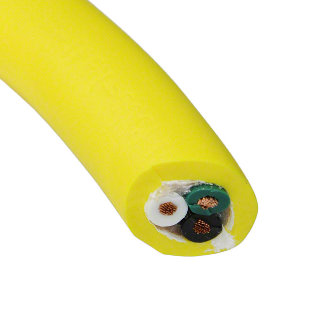 CABLE 3COND 14AWG YELLOW 50'