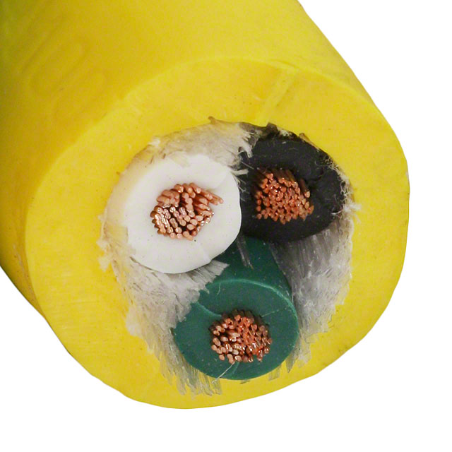 CABLE 3COND 12AWG YELLOW 10'