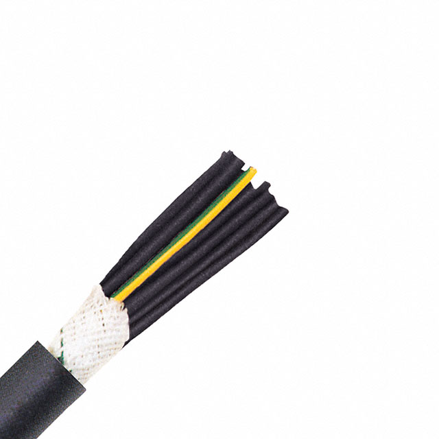 CABLE 3COND 20AWG BLACK 25'