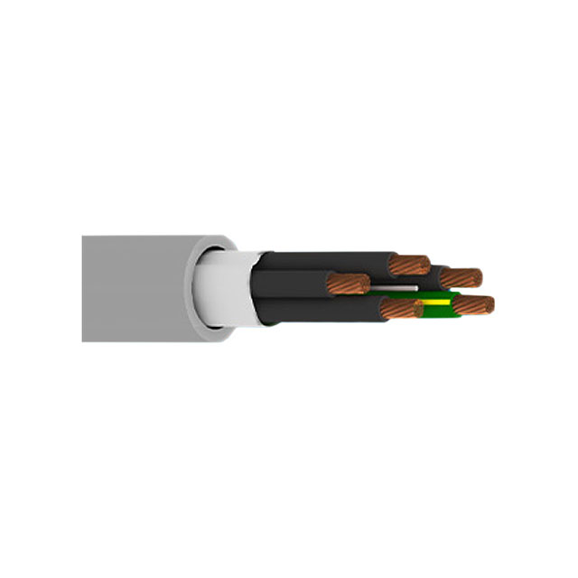 CABLE 5COND 20AWG SLATE FEET