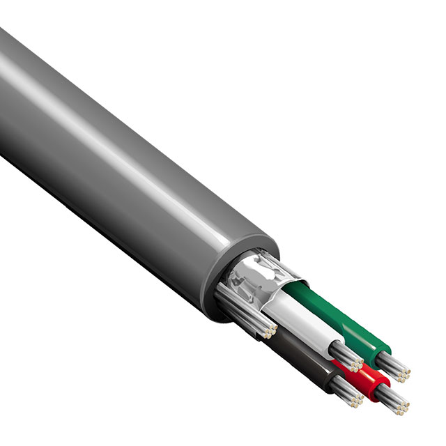 CABLE 4CON 18AWG CHROME SHLD
