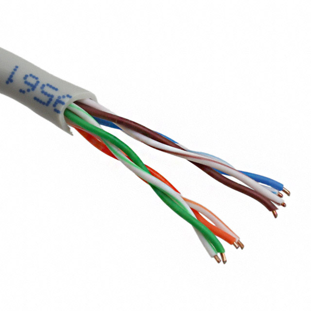 CABLE CAT5E 8CON 24AWG GRY