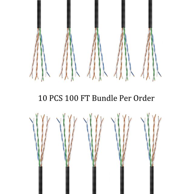 CAT6A SLIM 28G UTP CM STRD 100FT