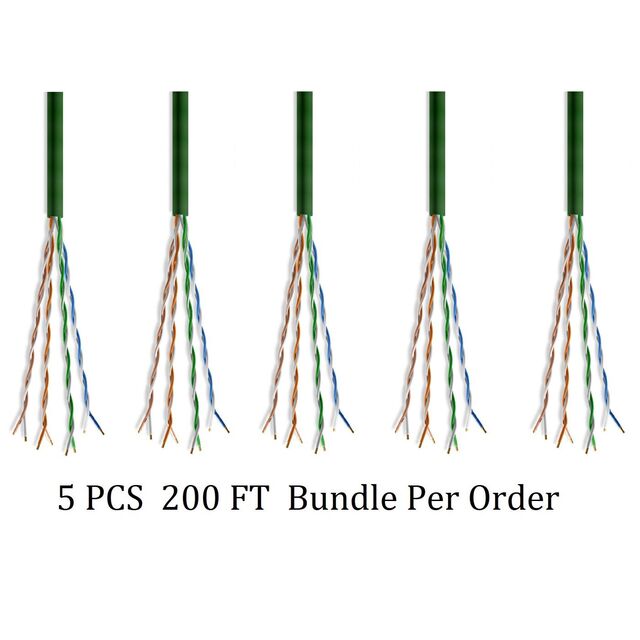 CAT6 SLIM 28G UTP CM STRD 200 FT