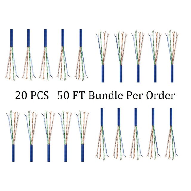 CAT6 SLIM 28G UTP CM STRD 50 FT