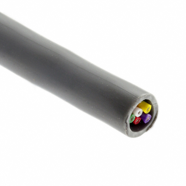 CABLE 9COND 24AWG GRAY SHLD