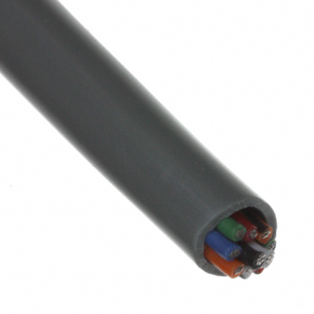 CABLE 10CON 22AWG GRAY SHLD 100'