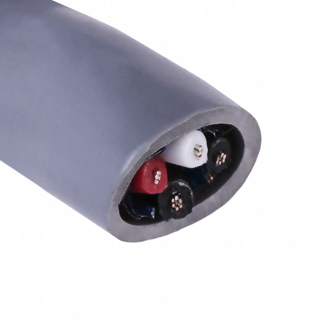MULTI-PAIR 4COND 24AWG GRAY 500'