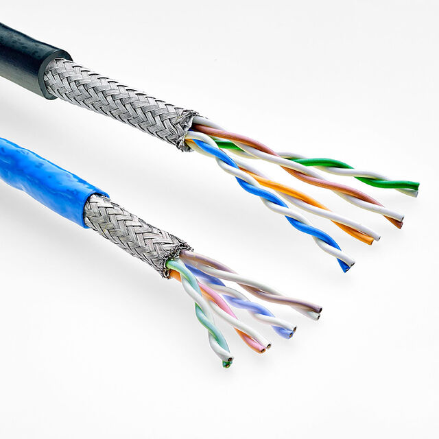 CABLE CAT5E 8COND 24AWG BLK 50'