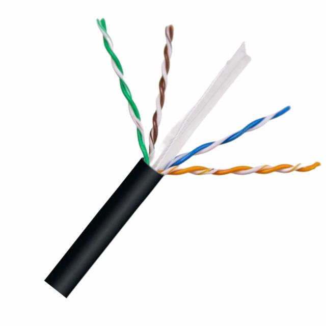 CBL CAT6 8CON 23AWG CMR 1=1FT