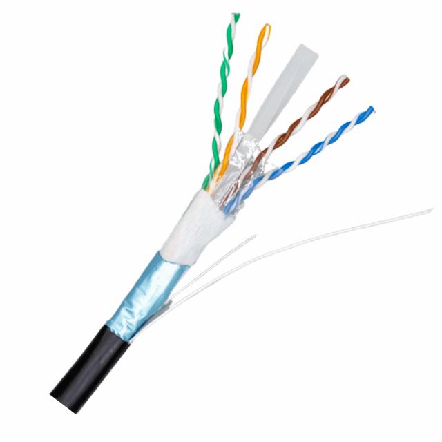 CBL CAT6A 8 CON 23AWG CMX 1=1F