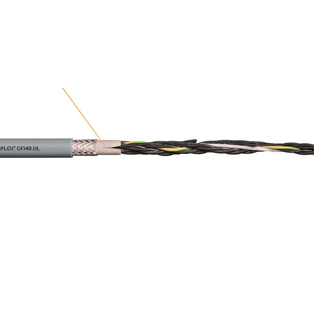 PVC4C/14AWG CTRL 300V FLEX FEET