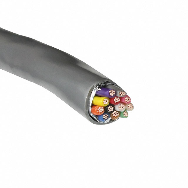 CABLE 12CON 22AWG GRY SHLD 1000'