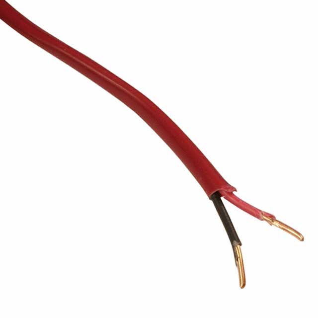 CABLE 2COND 18AWG RED 50'