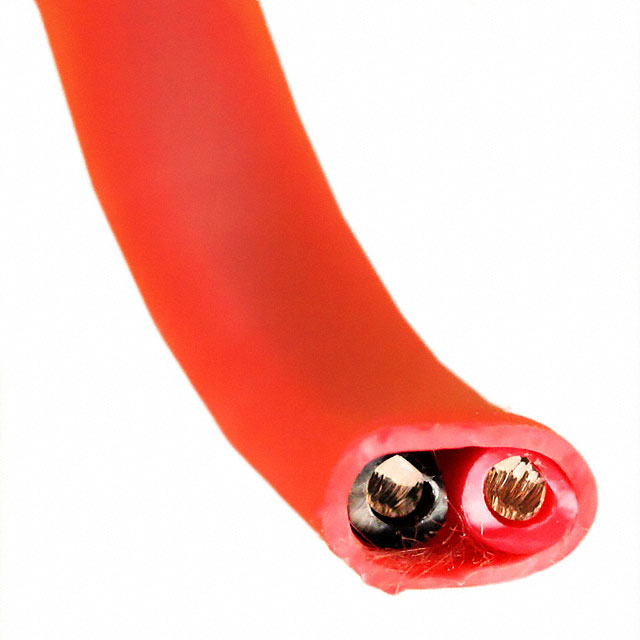 CABLE 2COND 12AWG RED