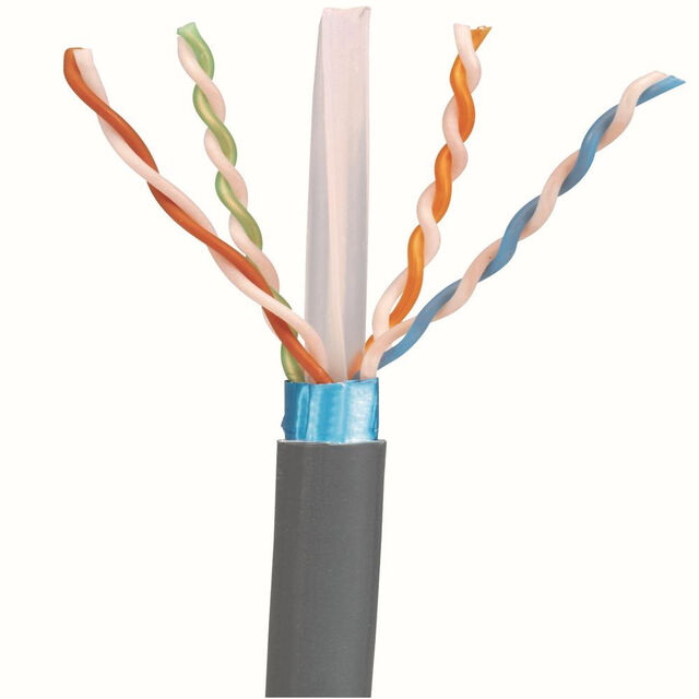 CABLE CAT6 8COND 23AWG RED